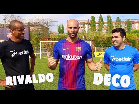 10 Ball Box Challenge vs RIVALDO & DECO!