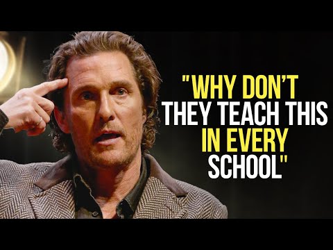 Matthew McConaughey Leaves The Audience SPEECHLESS | One of the Best Motivational Speeches Ever