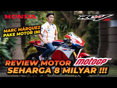 REVIEW MOTOR SEHARGA 8 MILYAR RUPIAH !! HONDA RC213V-S !