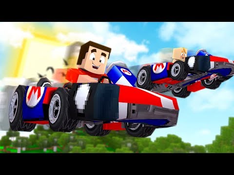 MARIO KART 2 en MINECRAFT