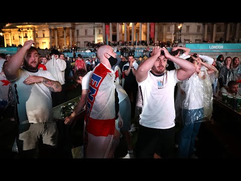 England fans mourn Euro 2020 final heartbreak after penalty shoot-out