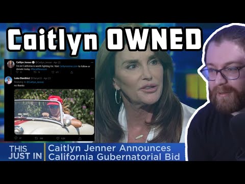 Vaush Reacts To Caitlyn Jenner Getting RATIOED After Announcing Run For Governor