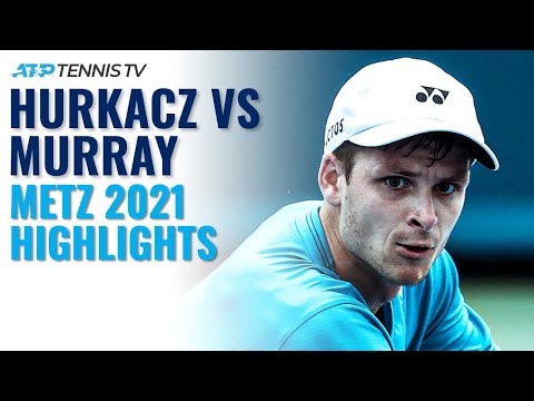 Hubert Hurkacz vs Andy Murray Highlights | Metz 2021