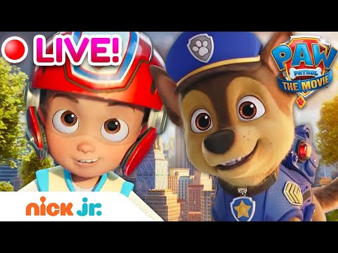 🔴 Watch the NEW PAW Patrol: The Movie Trailer! 🐾 | Nick Jr. | LIVE