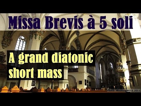 Missa Brevis - 2 vocalists & 3 strings - sheet music - inexpensive performance - diatonic short mass