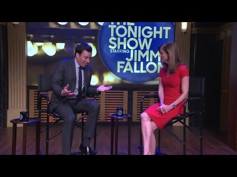 New Channel 8's Jennifer Leigh sits down with Jimmy Fallon