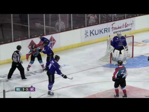 Jonathan Boxill vs Cody Carlson EIHL Pre Season fight 27-8-16