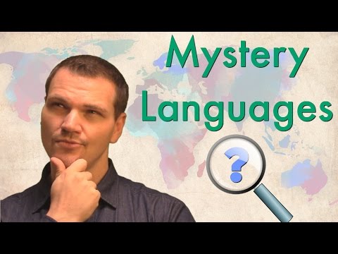 Mystery Languages - Can You Guess What They Are?