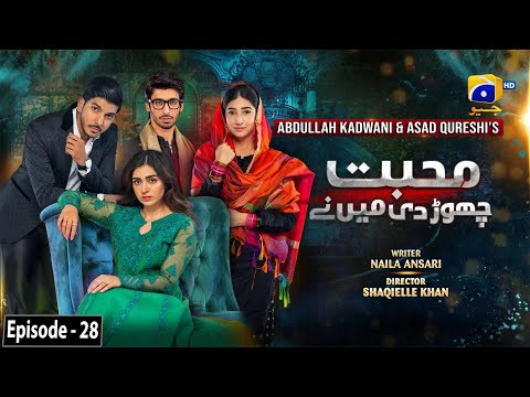 Mohabbat Chor Di Maine - Episode 28 - 29th October 2021 - HAR PAL GEO