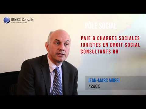 Pôle Social et Paie - Jean-Marc Morel - RSM CCI Conseils