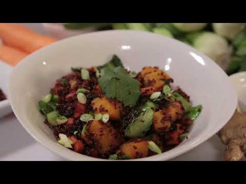 Quinoa Stir Fry | Thrive in the Kitchen Healthy Cooking Series