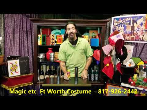 "Trick Of The Week"  Cage & Cylinder Mystery  Magic etc Ft Worth Costume  817-926-2442