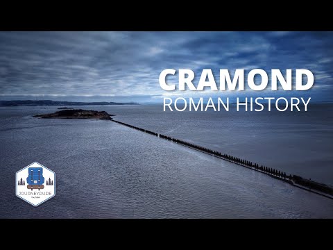 CRAMOND - ROMAN HISTORY OF SCOTLAND, drone footage, 4K