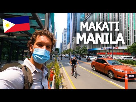 FIRST IMPRESSIONS OF MANILA 🇵🇭 MAKATI IS INSANE!