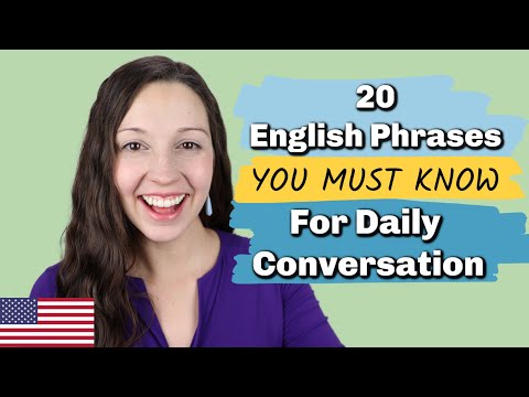 20 Essential English Phrases for Daily Conversation