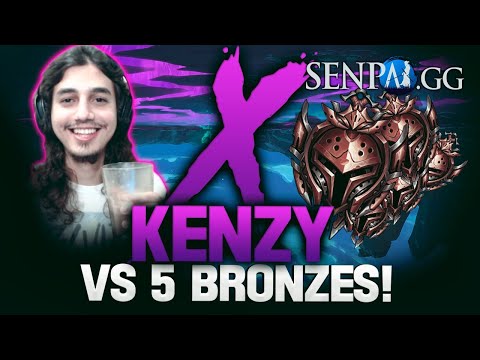 KENNZY vs 5 BRONZES!