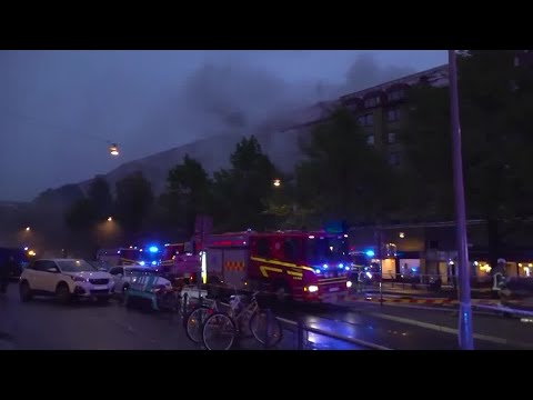 Explosion hits building in Sweden's Gothenburg