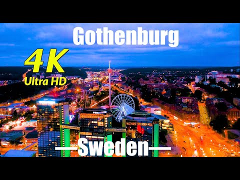 Gothenburg Sweden in 4K UHD