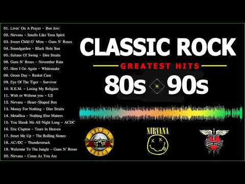 Classic Rock 80s and 90s | Best Rock Songs Of The 80s and 90s