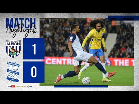 HIGHLIGHTS | West Bromwich Albion1-0 Blues