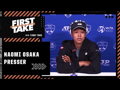 Naomi Osaka steps away from news conference after exchange with reporter