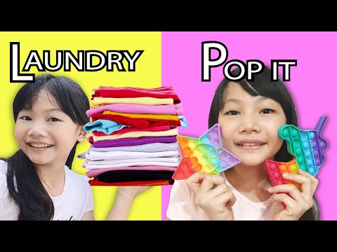 Bug's Routine in Alphabet Order | L to Z for Laundry, Pop it challenge, Swim and More!