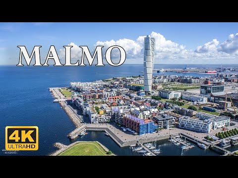 Malmo, Sweden 🇸🇪 | 4K Drone Footage