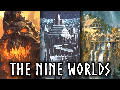 The COMPLETE Mythology of the Nine Norse Worlds | Norse Mythology Explained - Jon Solo