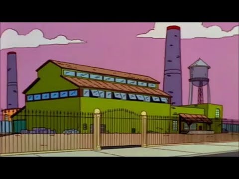 The Simpsons - Bart buys a factory