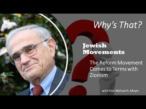 S2 EP11 Jewish Movements: The Reform Movement Comes to Terms with Zionism