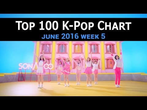 TOP 100 KPOP SONGS CHART – JUNE 2016 WEEK 5