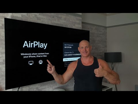 Apple AirPlay setup+demo on 2019 LG C9 OLED