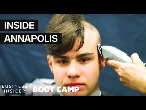 What New Navy Plebes Go Through On Their First Day At Annapolis