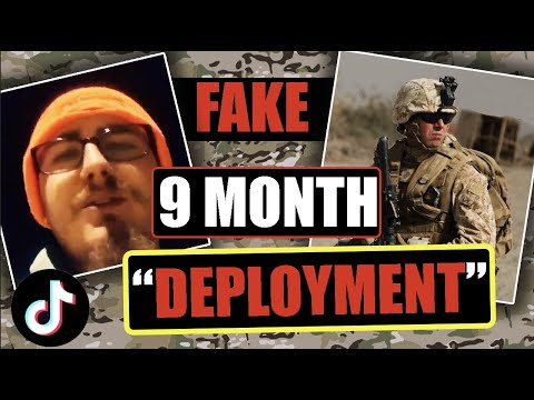 Guy KICKED OUT OF Navy Caught Posting TikToks Saying He Was A Combat Medic In Afghan (No F's given)