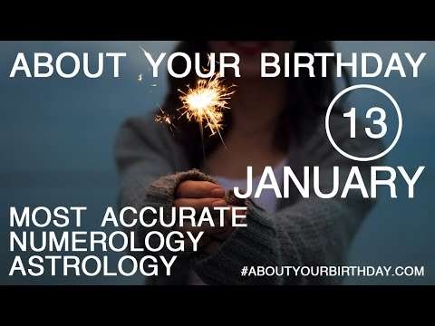 Born On January 13 | Birthday | TheBirthdayGuru.com