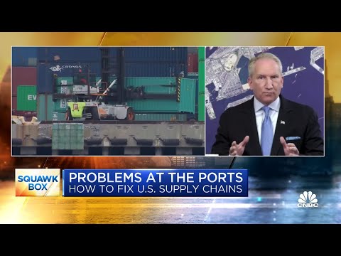 Port of Los Angeles' executive director on the backlog at U.S. ports