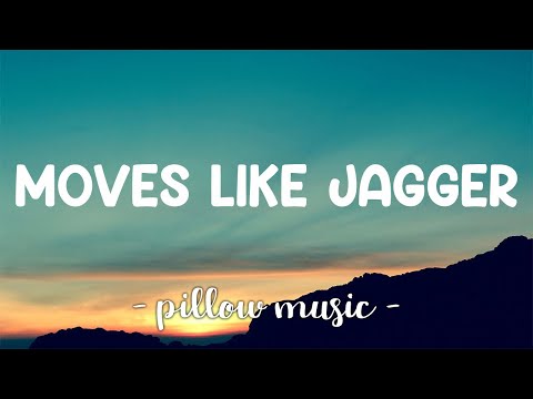 Moves Like Jagger - Maroon 5 (Feat. Christina Aguilera) (Lyrics) 🎵