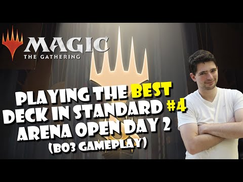 MTG   PLAYING THE BEST DECK IN STANDARD (FOURTH) - CAN WE GET THERE? - ARENA OPEN DAY 2 (GAMEPLAY)