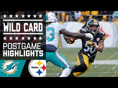 Dolphins vs. Steelers | NFL Wild Card Game Highlights