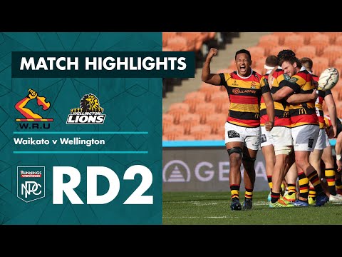 RD 2 HIGHLIGHTS | Waikato v Wellington (Bunnings NPC 2021)