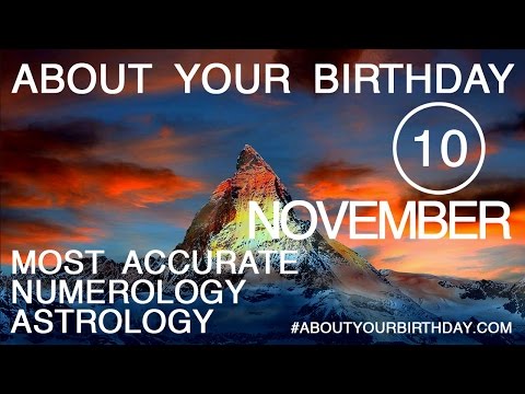 Born on November 10 | Birthday | TheBirthdayGuru.com