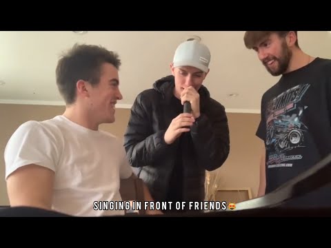 First Time Singing In Front Of Friends Priceless Reaction Compilation?🥰