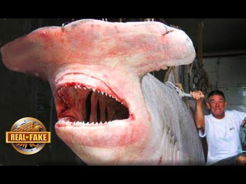 Giant Hammerhead Shark? - real or fake?