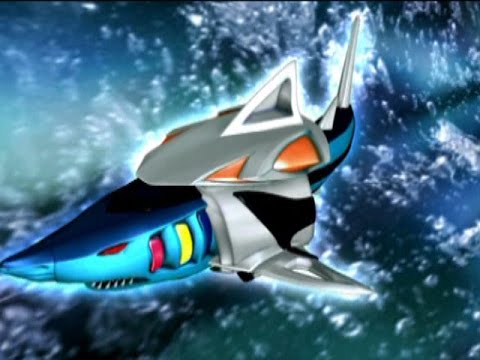 Power Rangers Jungle Fury - Shark Beast Zord First Scene (One Master Too Many Episode)