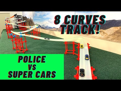 Diecast Racing Super Tournament | Police and Super Cars Edition