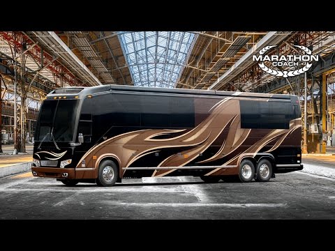 Marathon Coach Show Coach #1244 Prevost H3-45 Double Slide