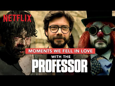 Money Heist Professor: Moments We Fell In Love With Him | La Casa De Papel | Netflix India