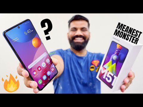 Samsung Galaxy M51 Unboxing & First Look - The Meanest Monster Ever???🔥🔥🔥