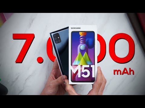 BATERAI 7.000 mAh! UNBOXING SAMSUNG GALAXY M51 INDONESIA!