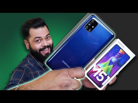 Samsung Galaxy M51 Unboxing & First Impressions ⚡⚡⚡ Amazing Display,Monster Battery & More